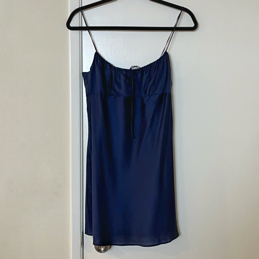 NWT Victoria’s Secret Navy Blue Slip Dress